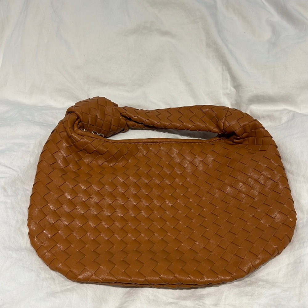 Anthropologie Melie Bianco Brigitte Satchel in tan